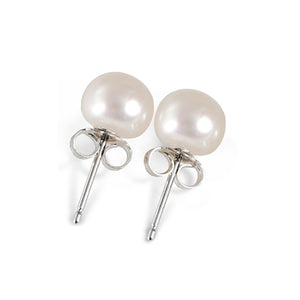 Pearl Stud Earrings