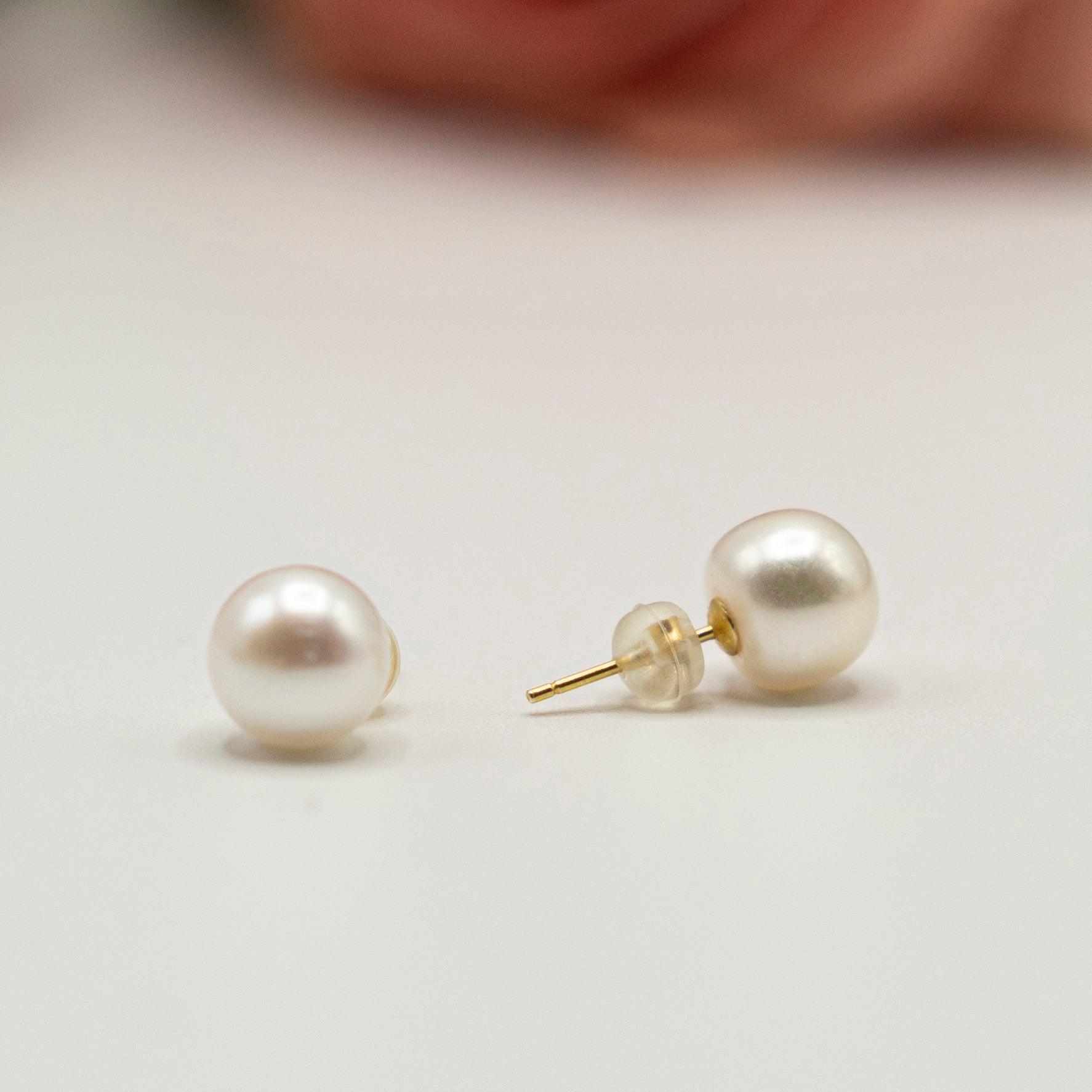 Pearl Stud Earrings