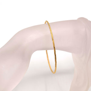 18ct Gold plated Bangle