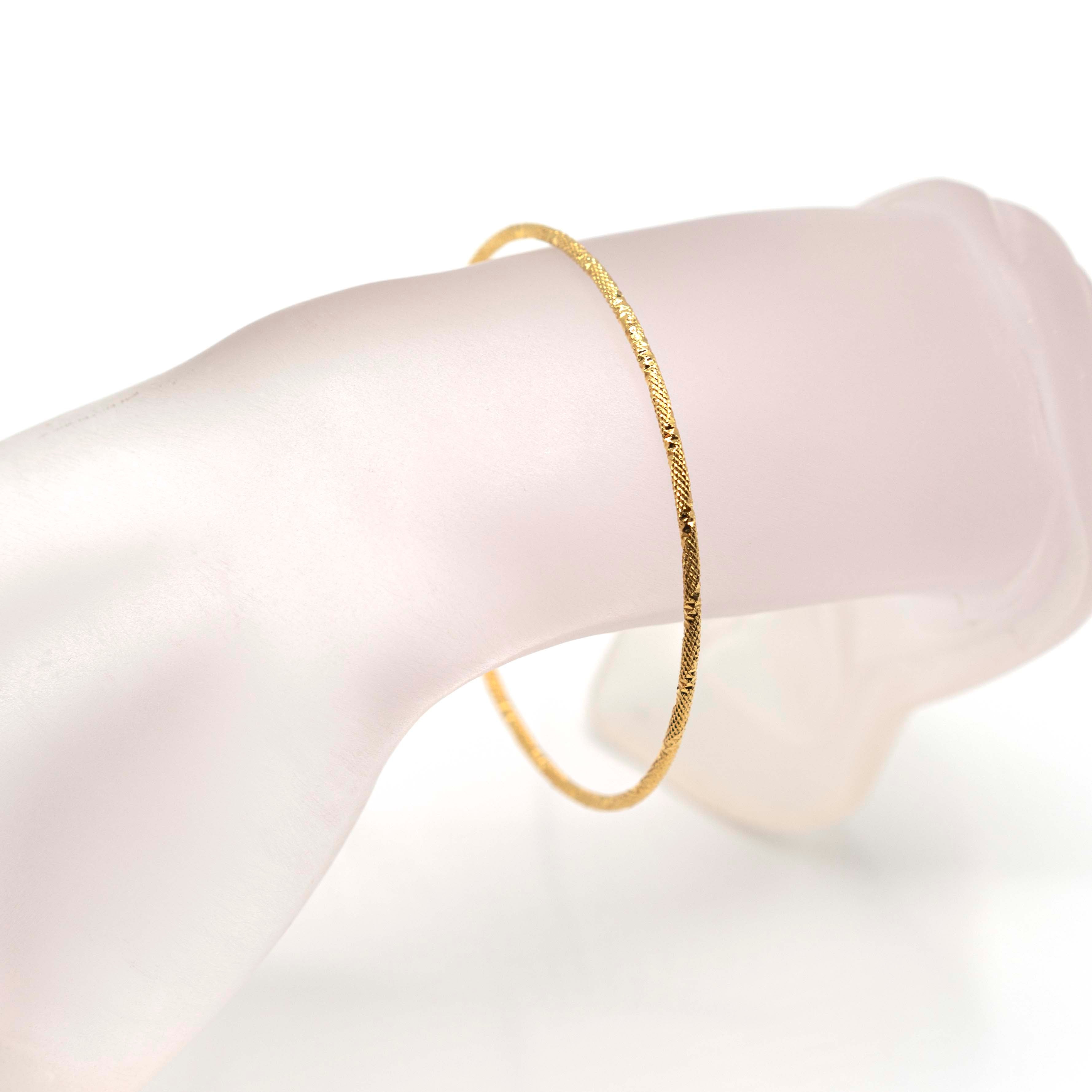 18ct Gold plated Bangle