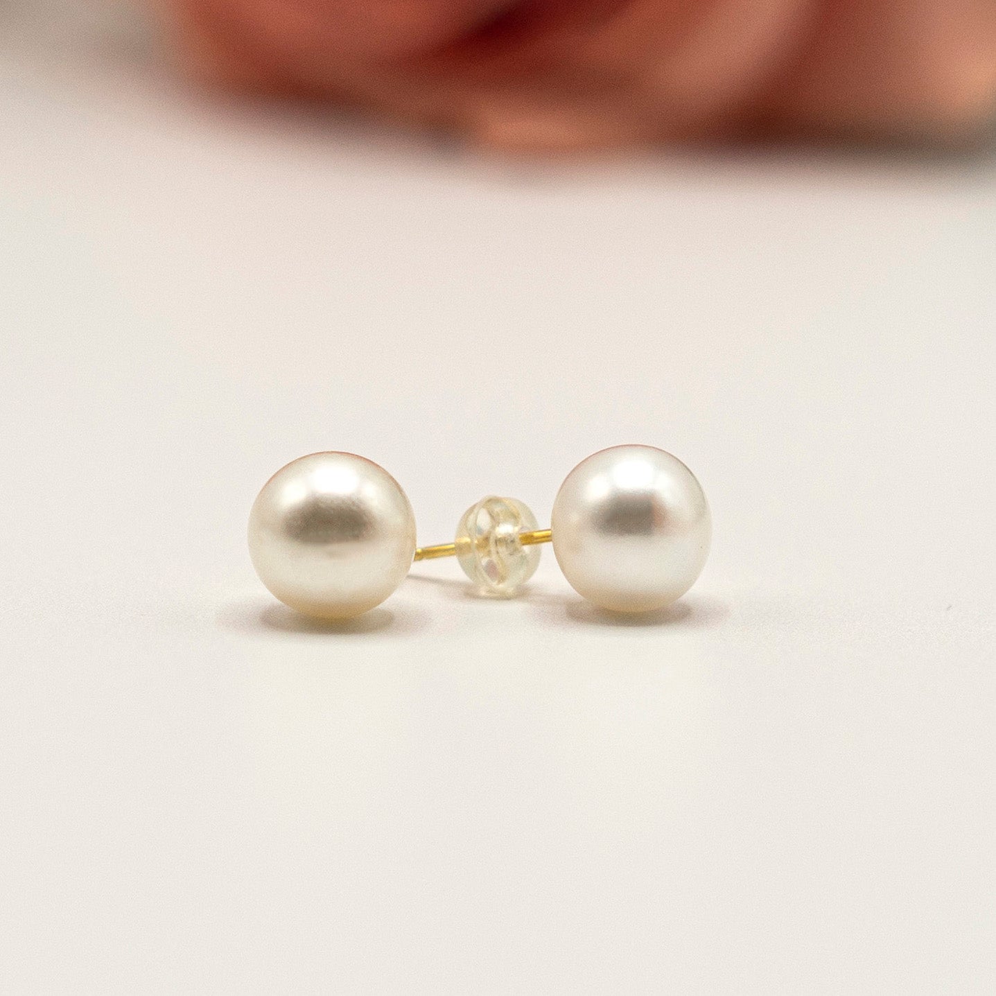 Pearl Stud Earrings