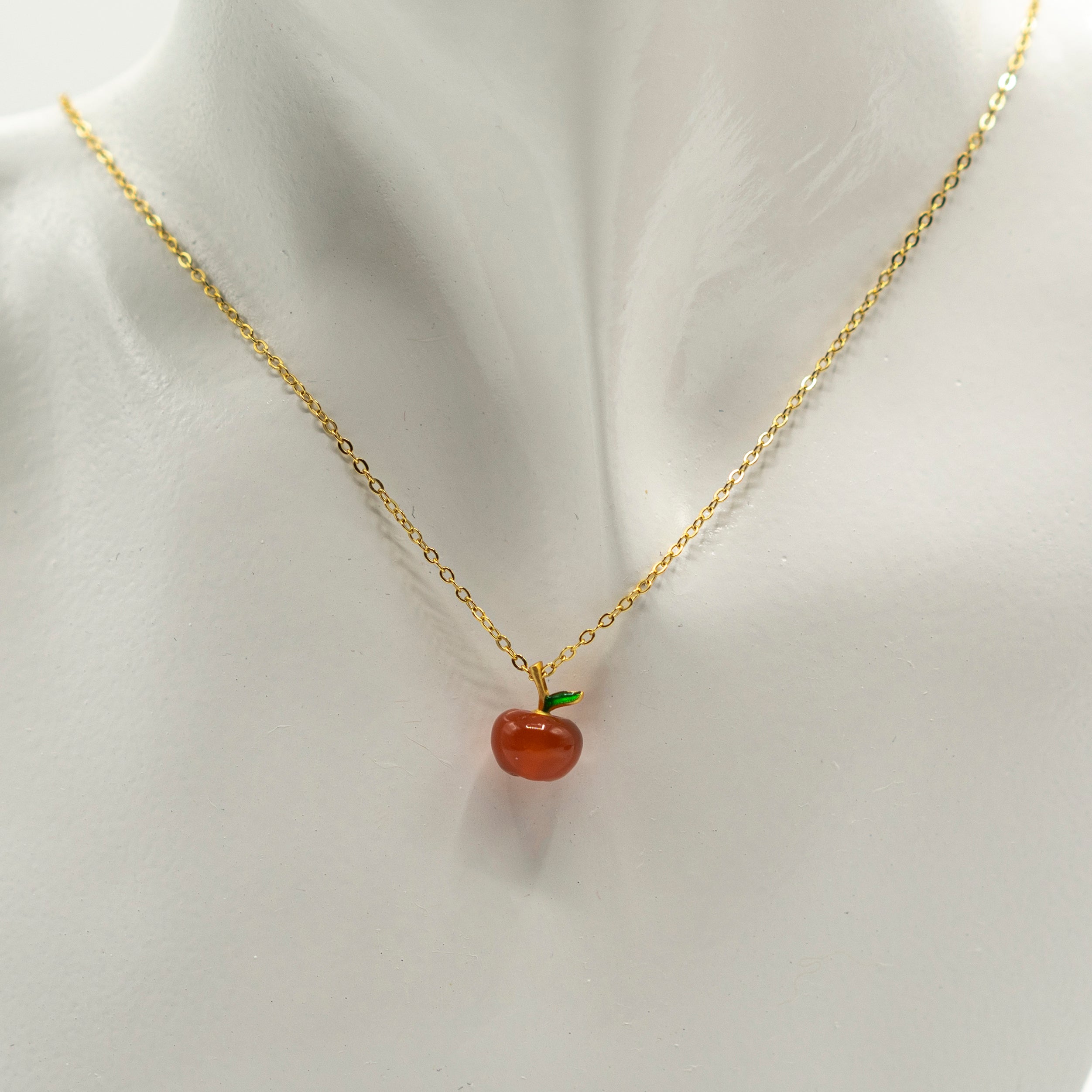 18ct Gold Vermeil La Pomme Pendant Necklace