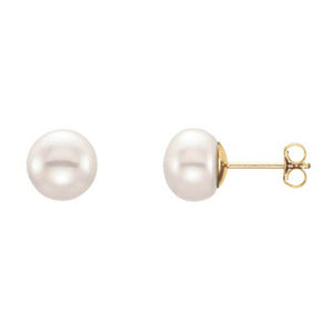 Pearl Stud Earrings