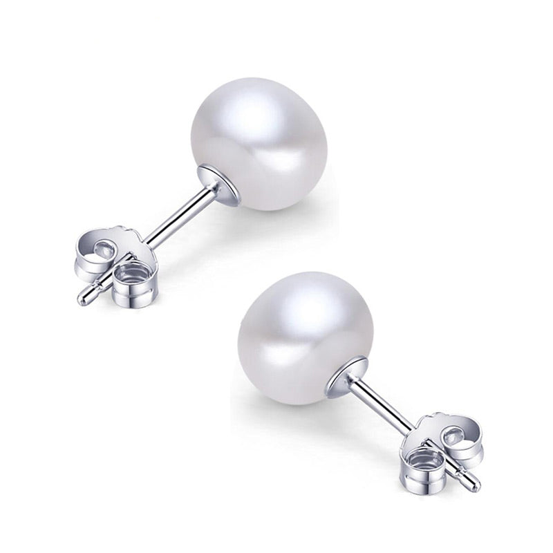 Pearl Stud Earrings